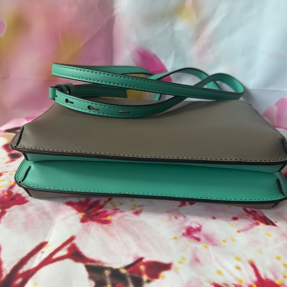 ALEXIS BITTAR - IN MY DREAMS POUCH CROSSBODY - SEA FOAM/TAUPE - Picture 7 of 12